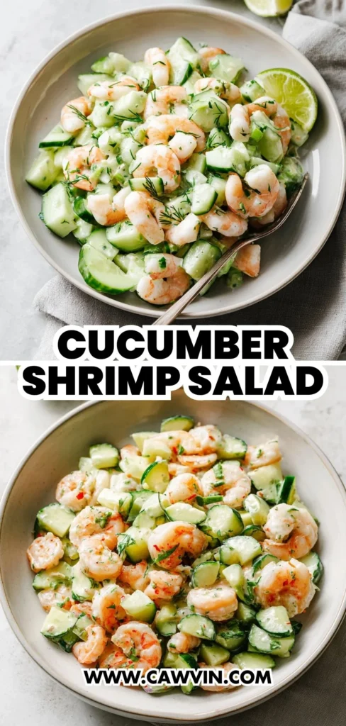 Cucumber Shrimp Salad 2 1 - Easy Peasy Recipes