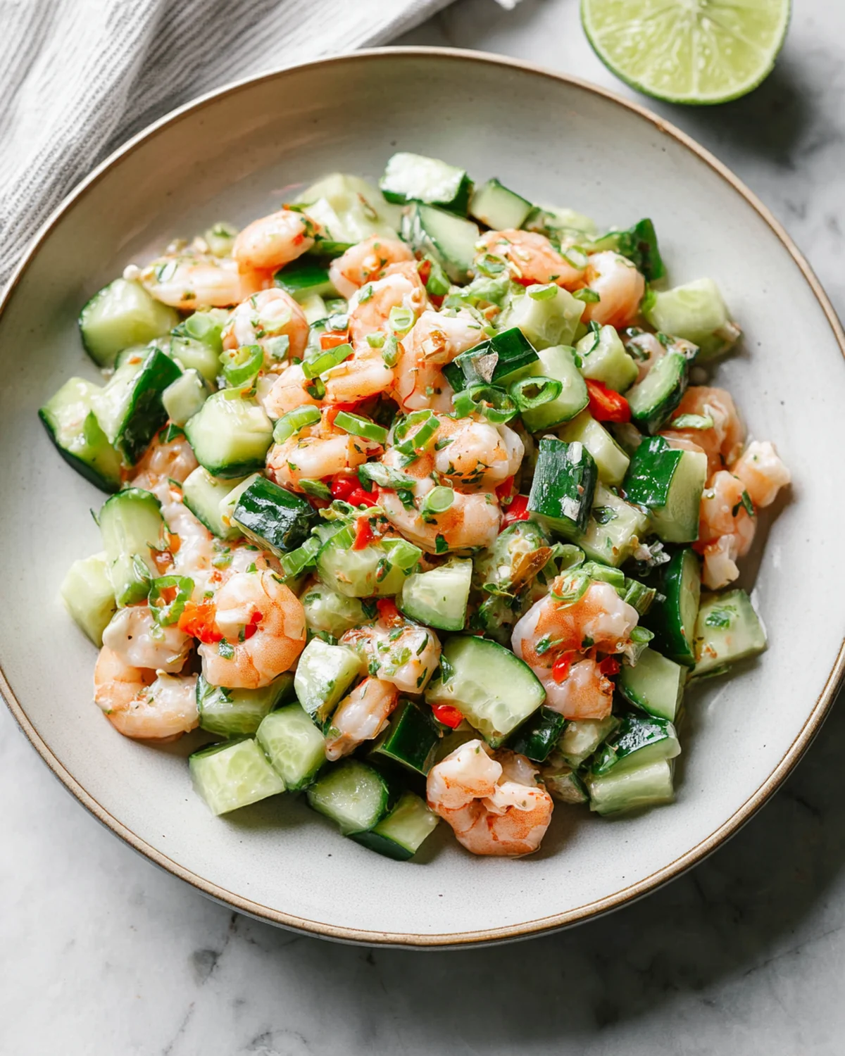 Cucumber Shrimp Salad - Image 4