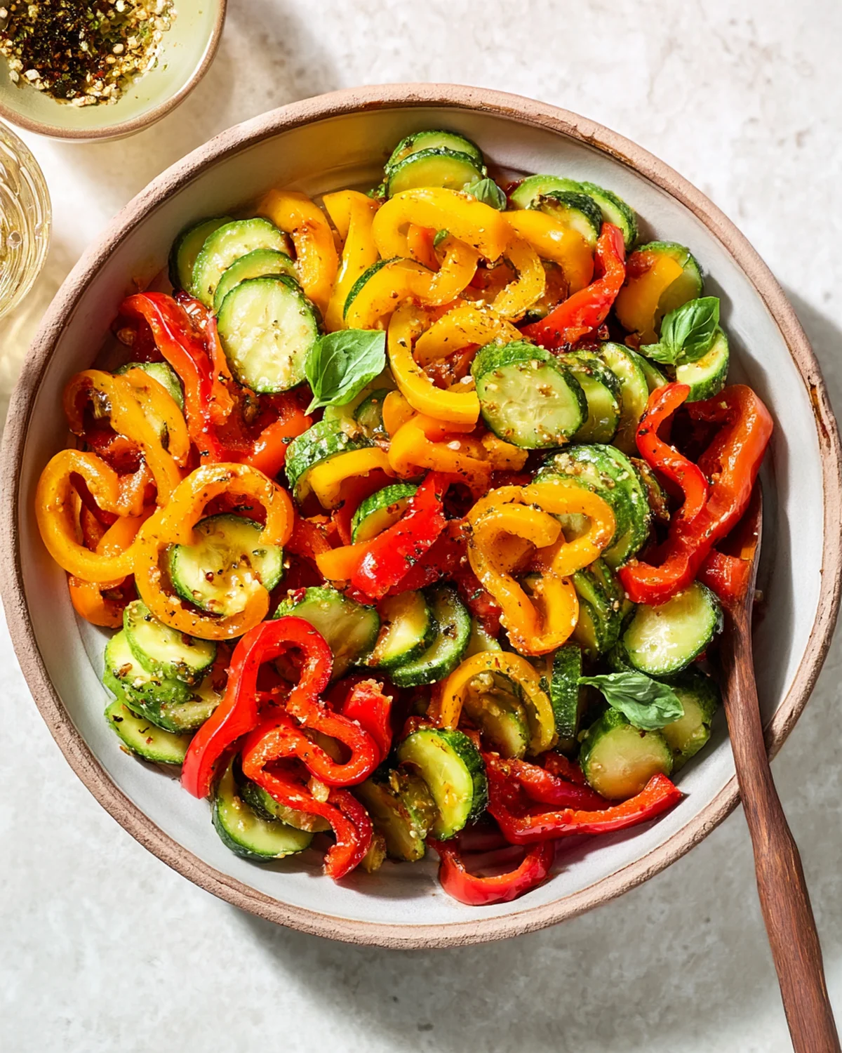 Cucumber and Bell Pepper Salad Recipe - Image 3