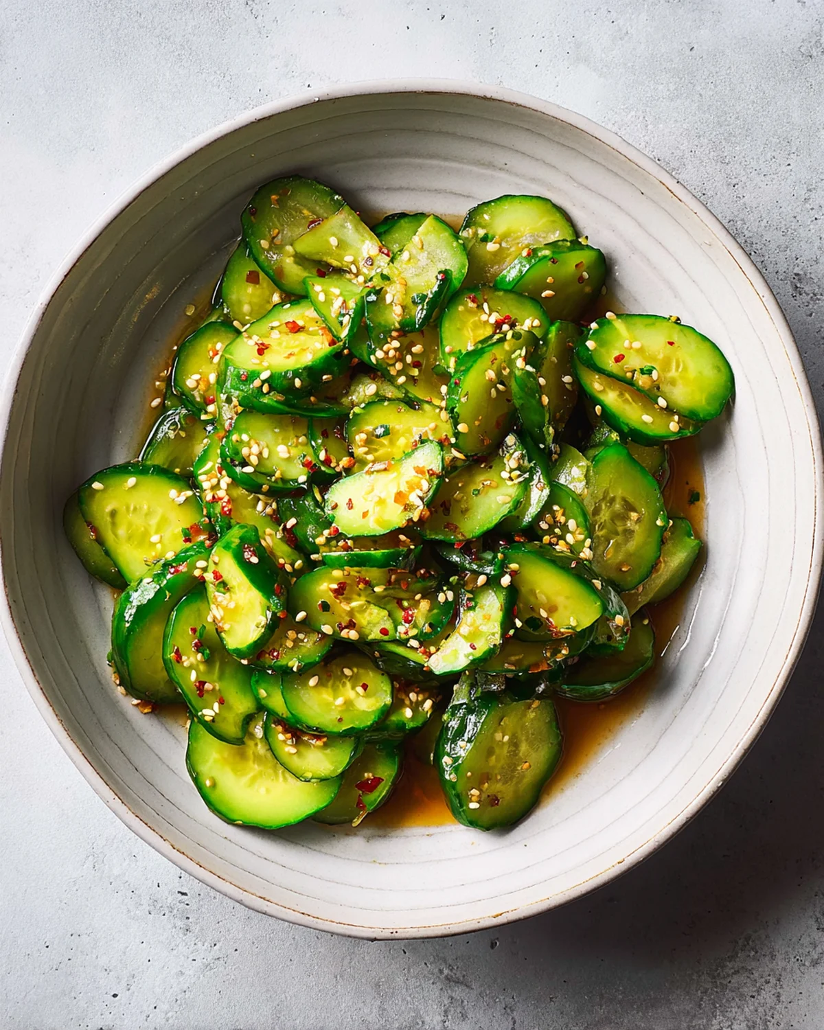 Easy Asian Cucumber Salad - Image 2