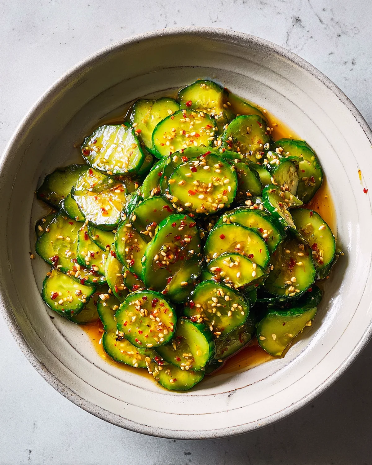 Easy Asian Cucumber Salad - Image 3