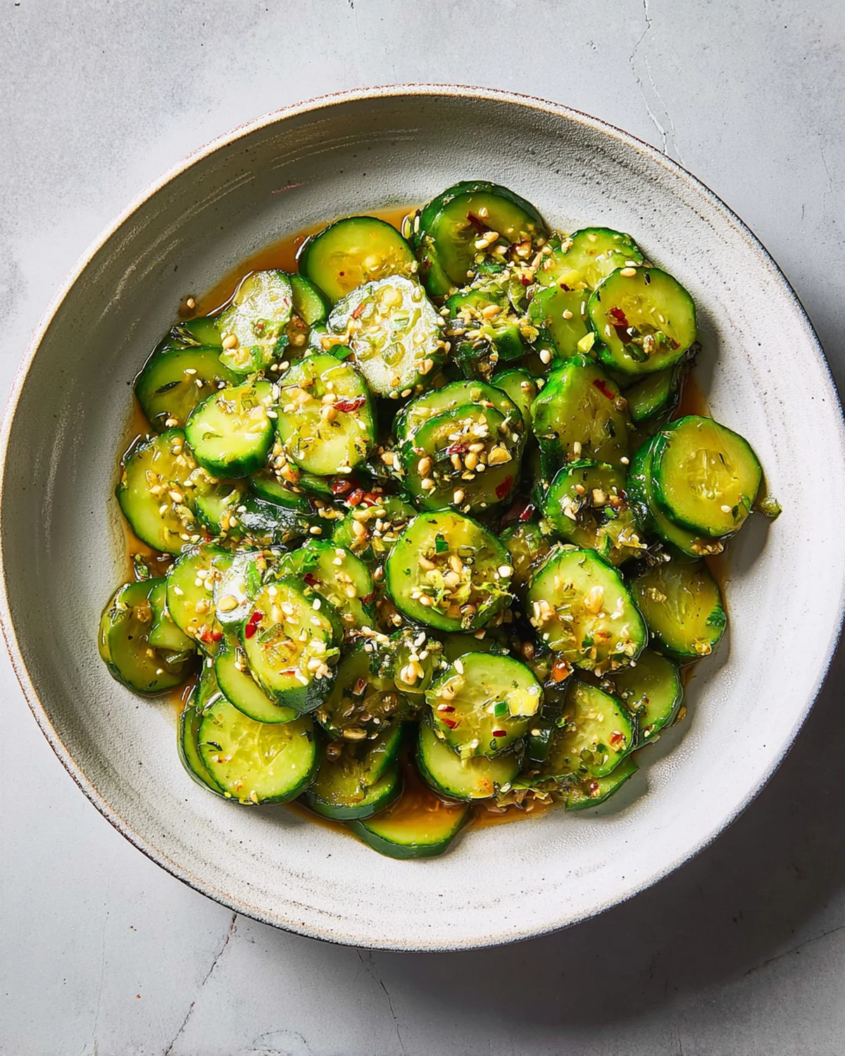 Easy Asian Cucumber Salad - Image 4