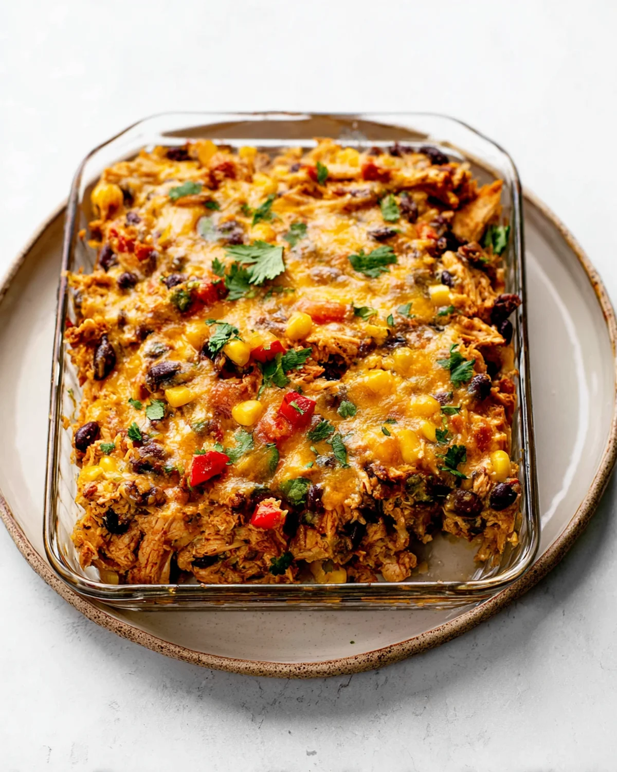 Easy Chicken Burrito Casserole - Image 3