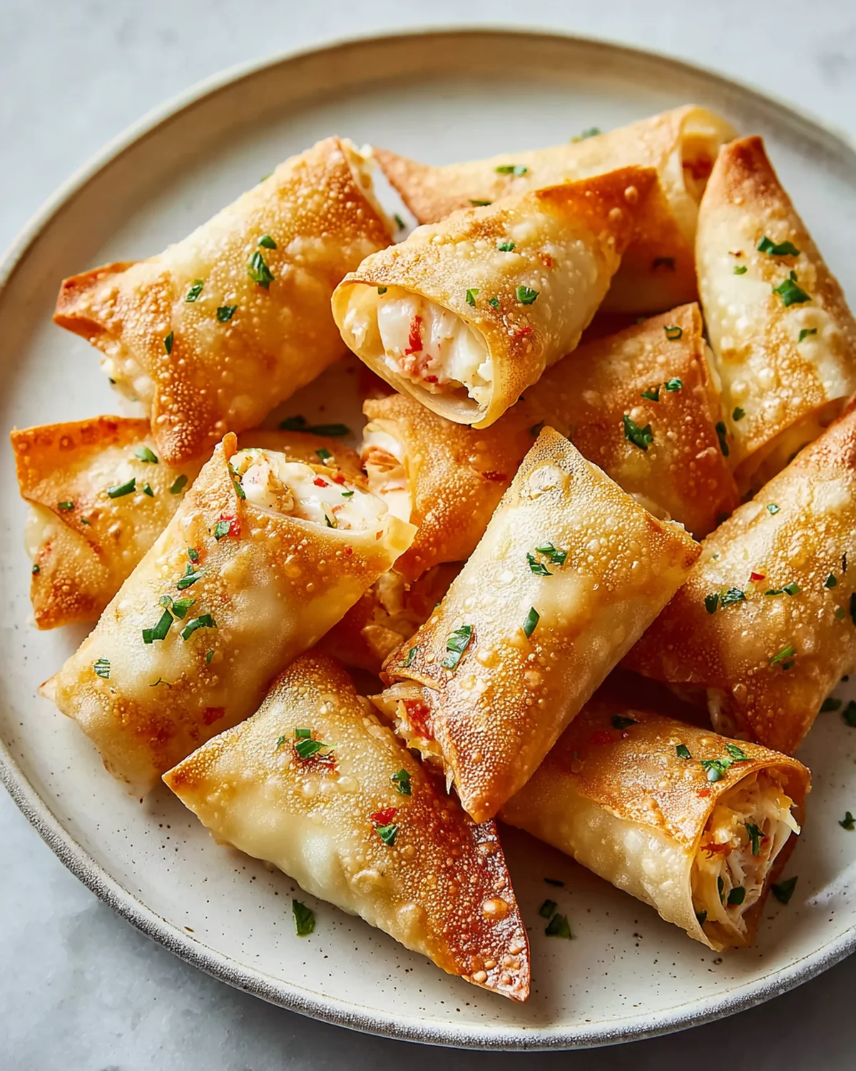 Easy Rice Paper Crab Rangoons Recipe - Image 2