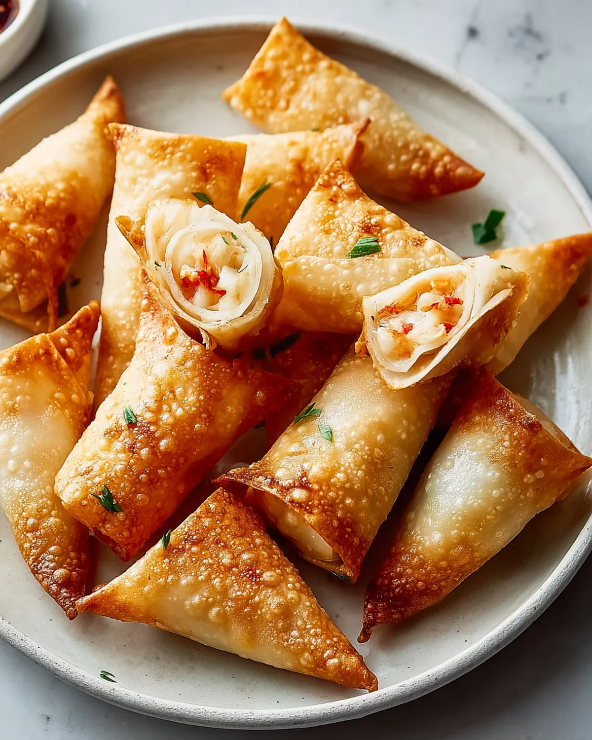 Easy Rice Paper Crab Rangoons Recipe - Image 3