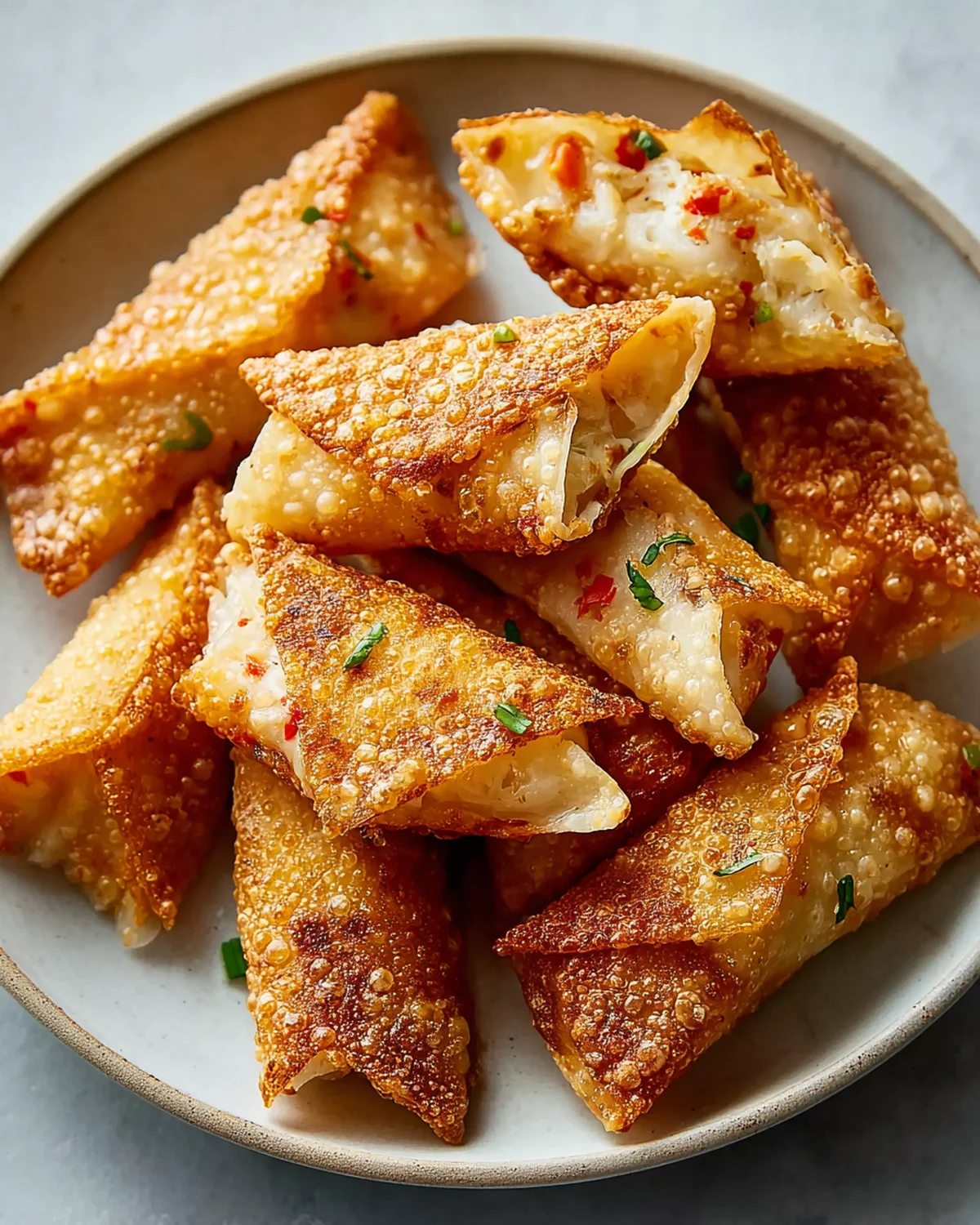 Easy Rice Paper Crab Rangoons Recipe - Image 4