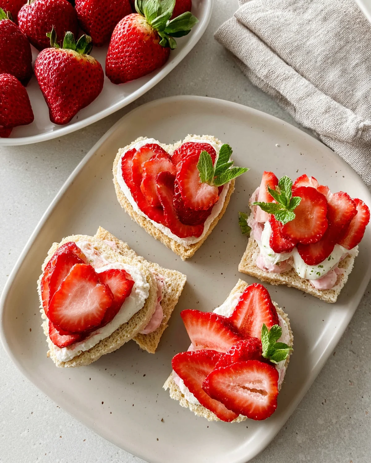 Easy Strawberry Tea Sandwiches - Image 4