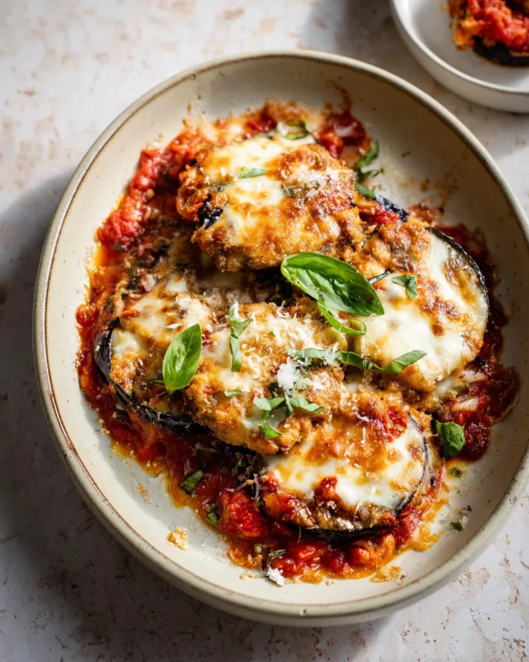 Eggplant Parmigiana (Parmigiana di Melanzane) Recipe