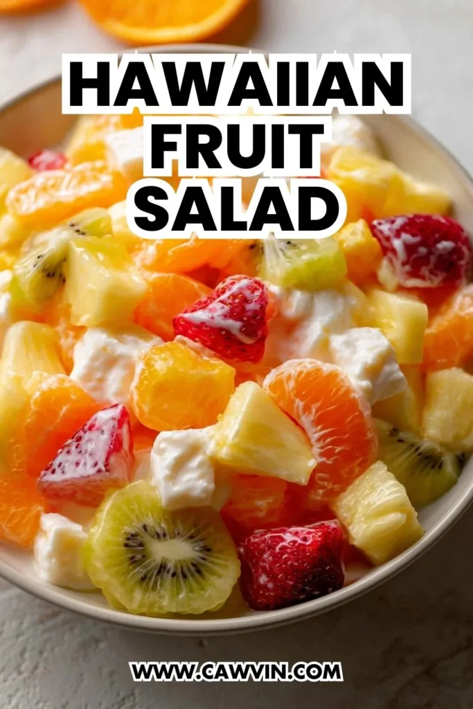 Hawaiian Fruit Salad - Easy Peasy Recipes