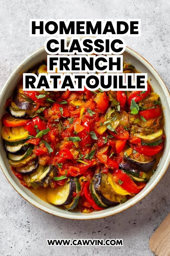 Homemade Classic French Ratatouille - Easy Peasy Recipes