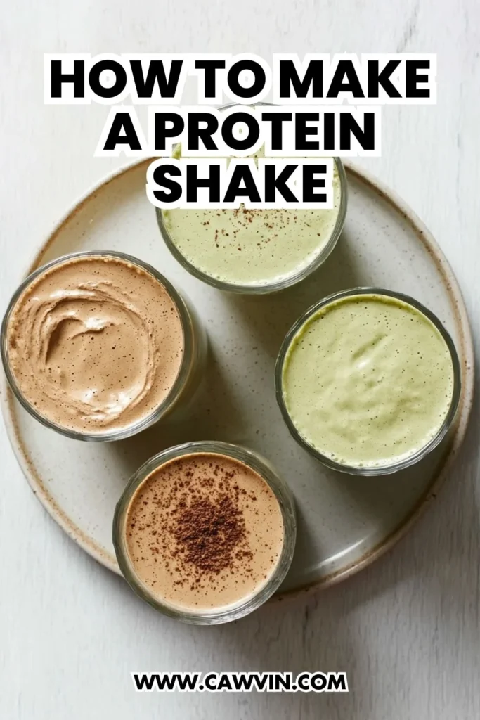How to Make a Protein Shake - Easy Peasy Recipes