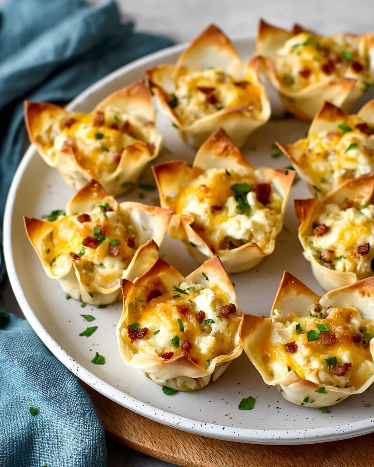 Jalapeño Popper Wonton Cups - Image 2