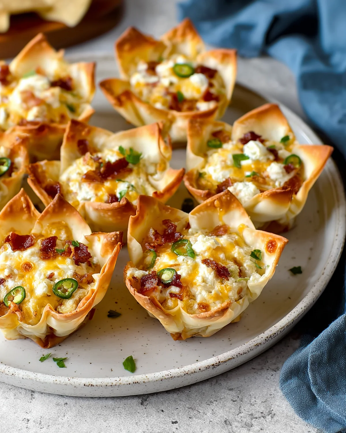 Jalapeño Popper Wonton Cups - Image 3