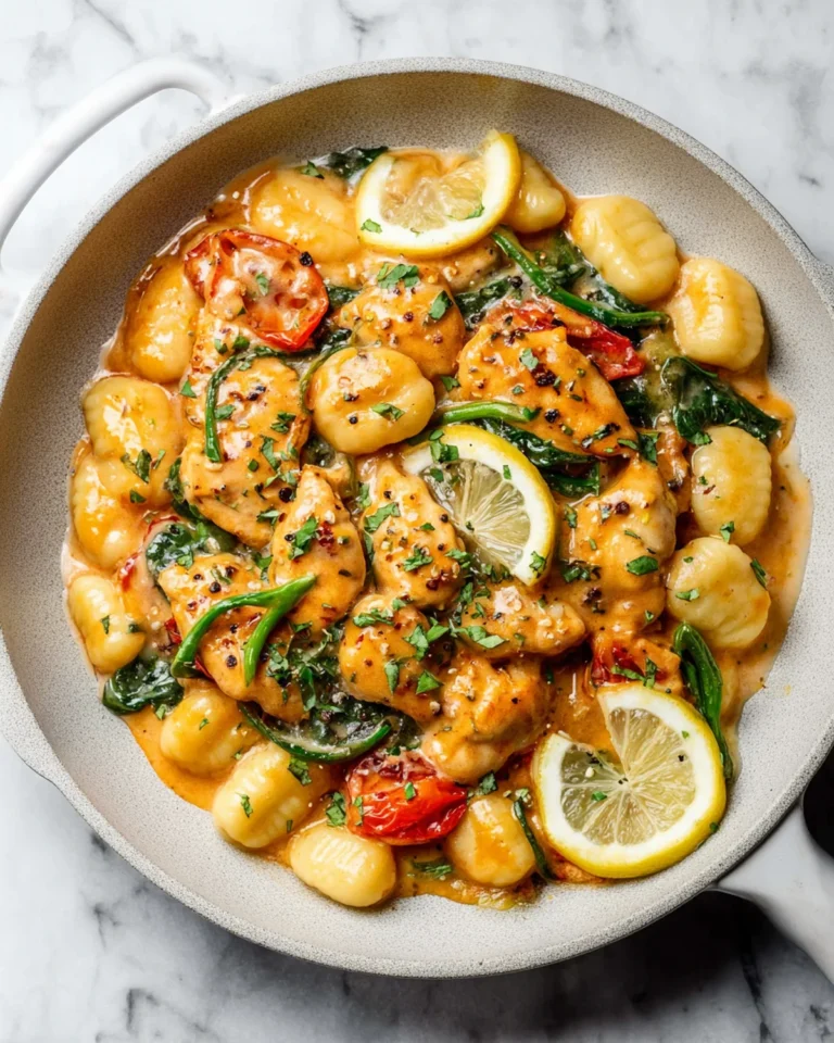 Lemon Chicken Gnocchi Recipe