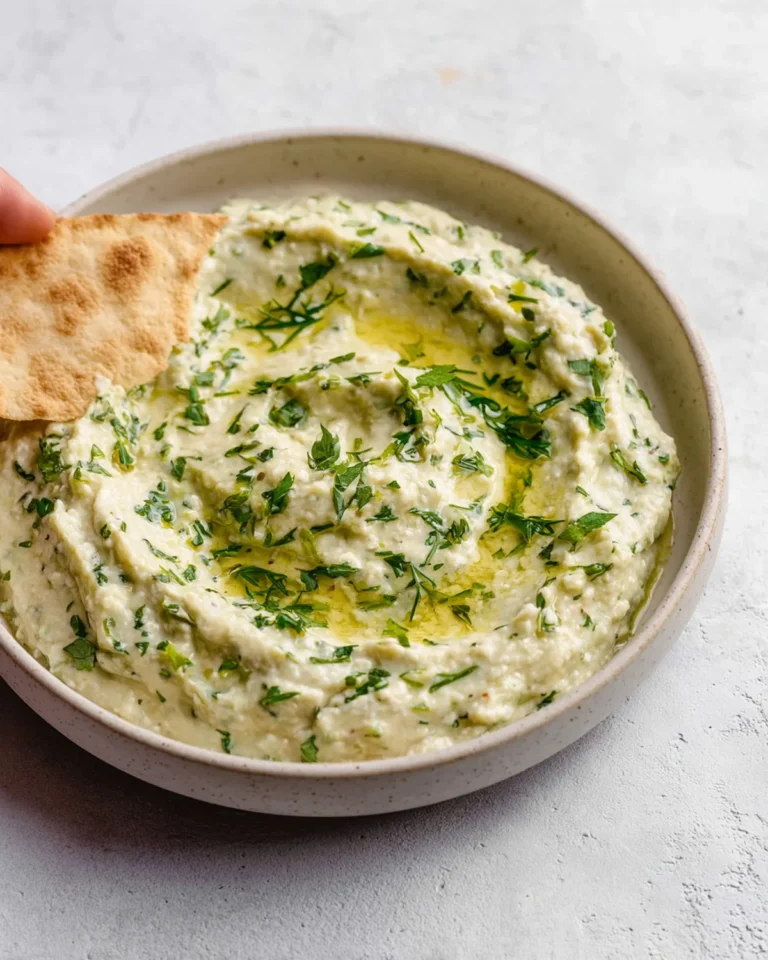 Lemon and Herb White Bean Dip Recipe