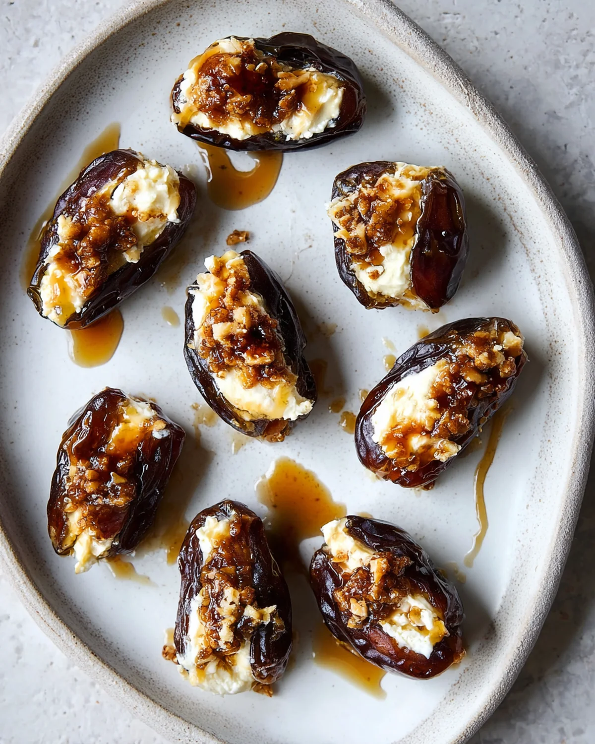 Mascarpone Stuffed Dates with Maple Drizzle - Image 4