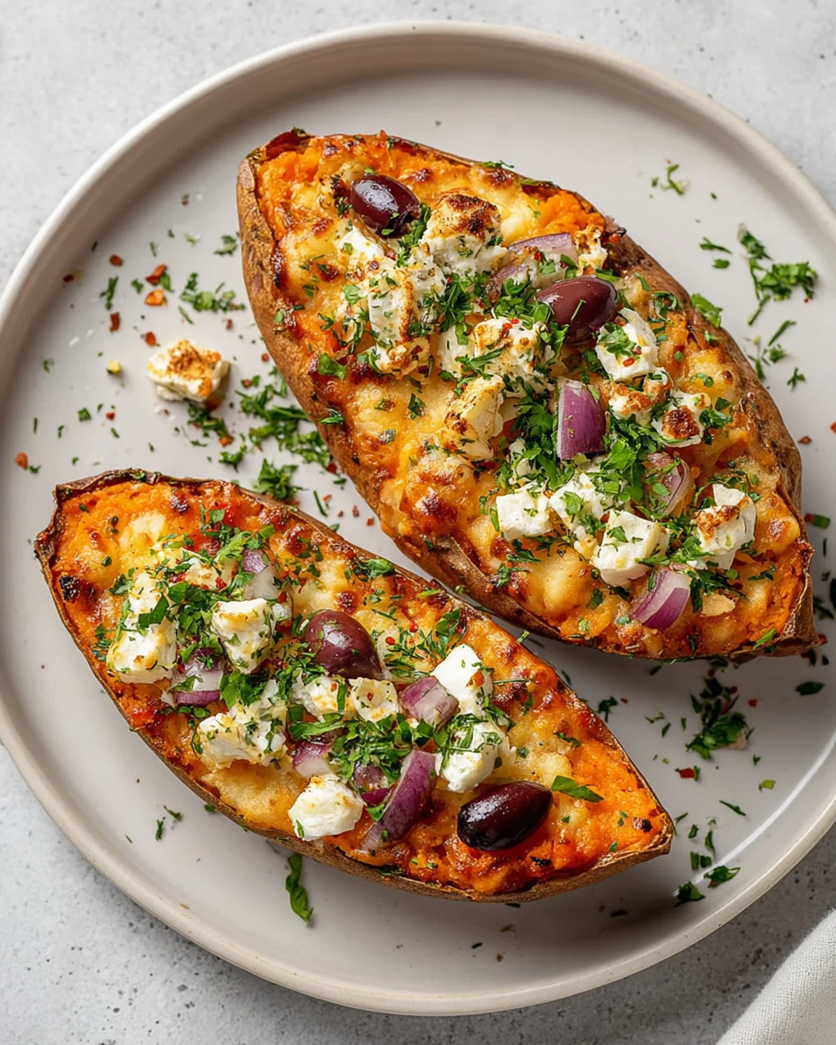 Mediterranean Stuffed Sweet Potatoes - Image 2