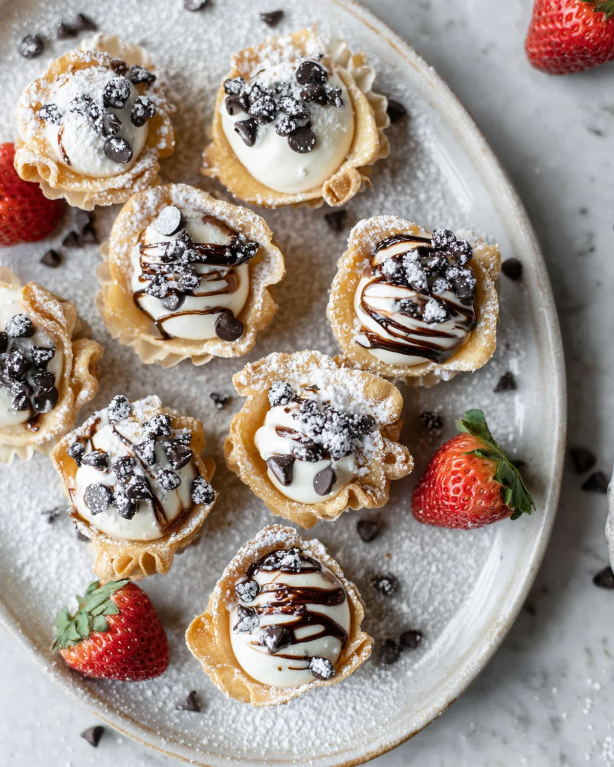Mini Cannoli Bites Recipe