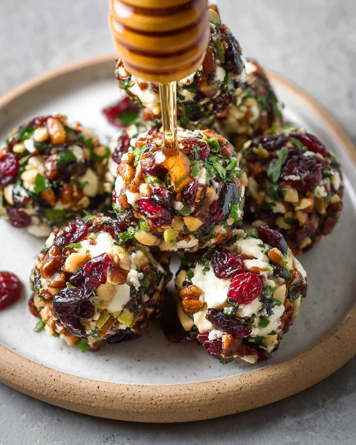 Mini Cranberry Pecan Goat Cheese Balls - Image 4