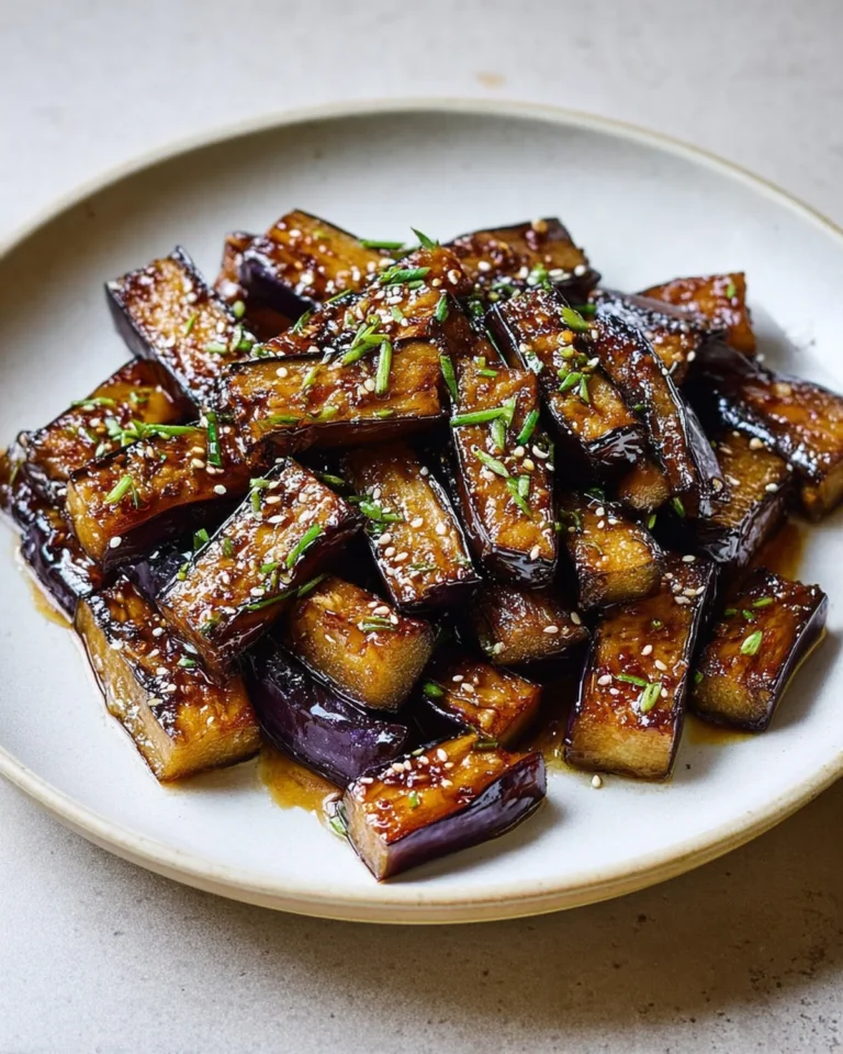 Miso Glazed Eggplant Recipe