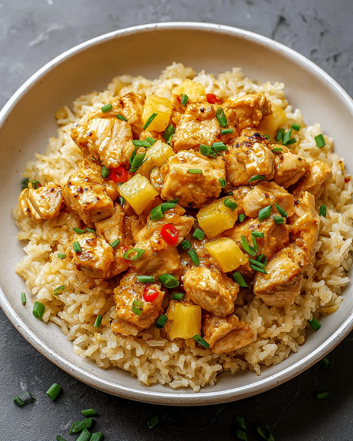Pineapple Chicken and Rice - Image 3