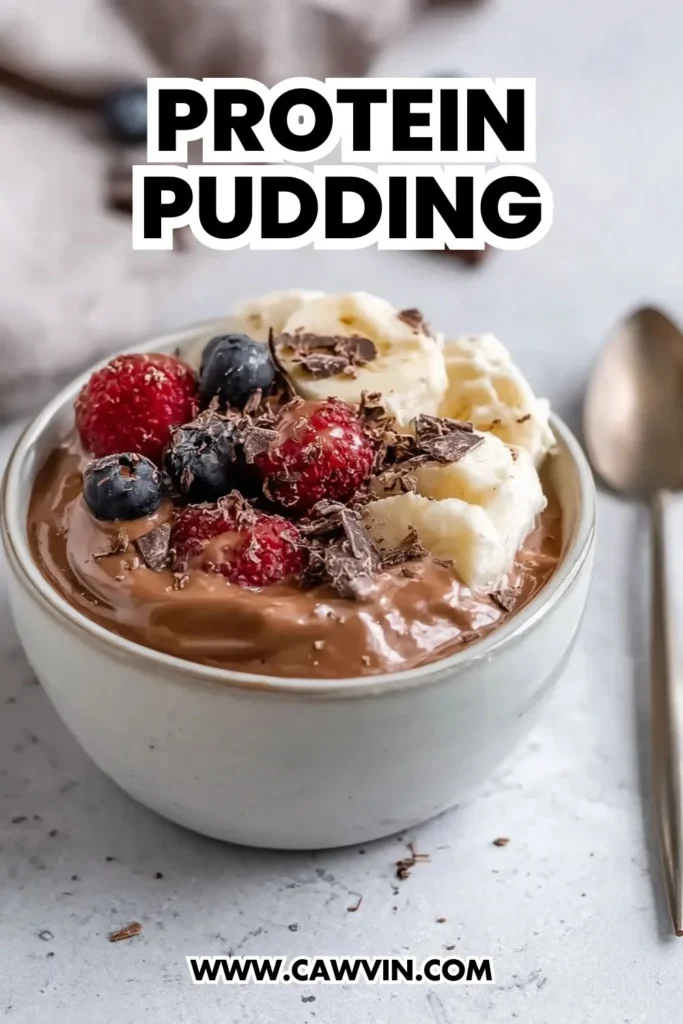 Protein Pudding - Easy Peasy Recipes