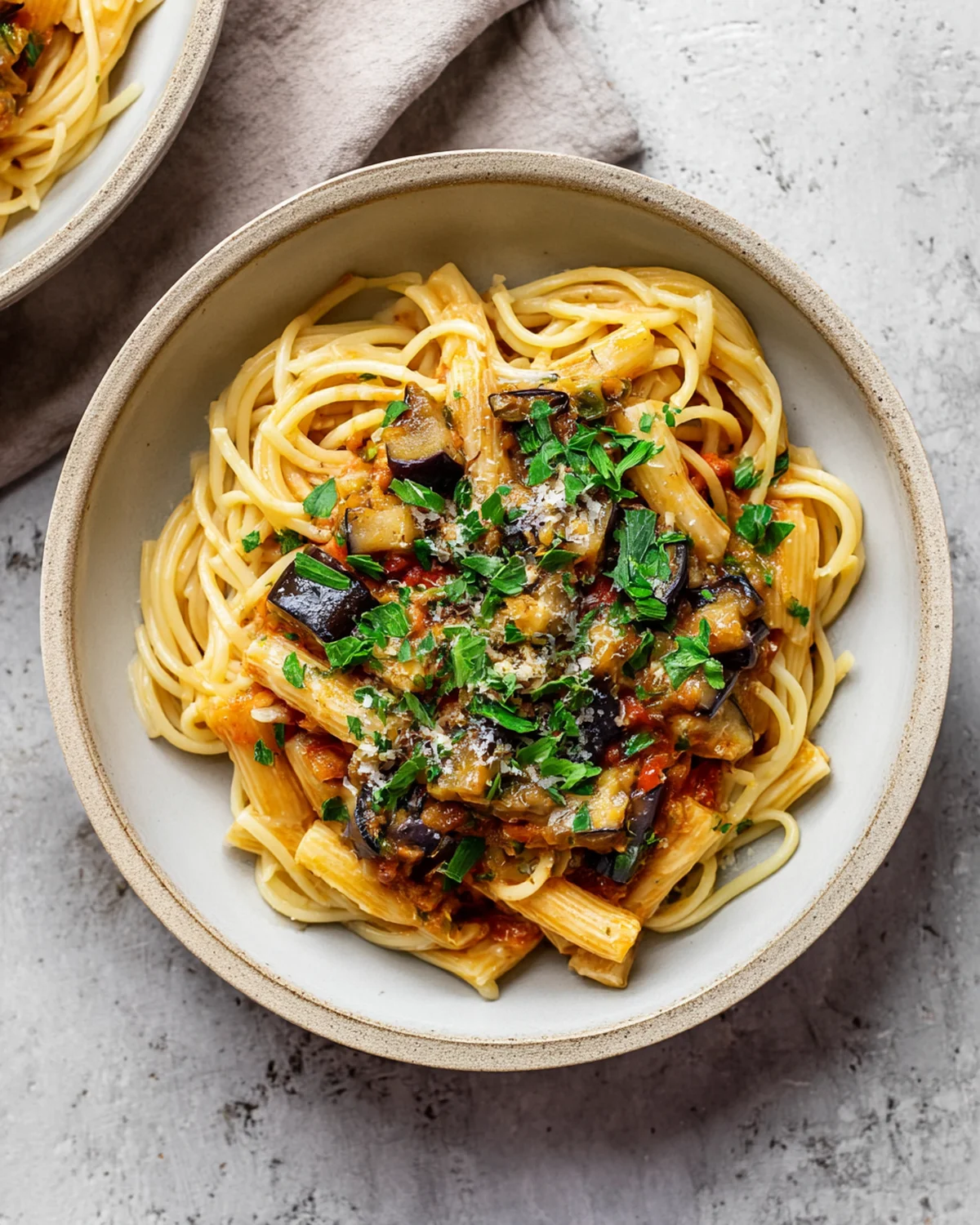 Roasted Eggplant Pasta - Image 4