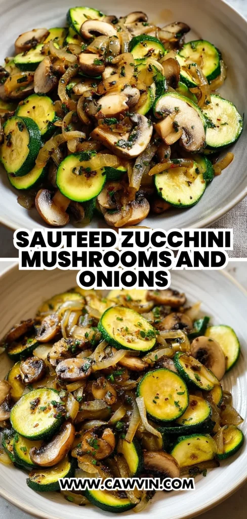 Sauteed Zucchini Mushrooms And Onions 2 1 - Easy Peasy Recipes