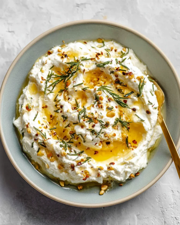 Spicy Ricotta Dip with Hot Honey Recipe