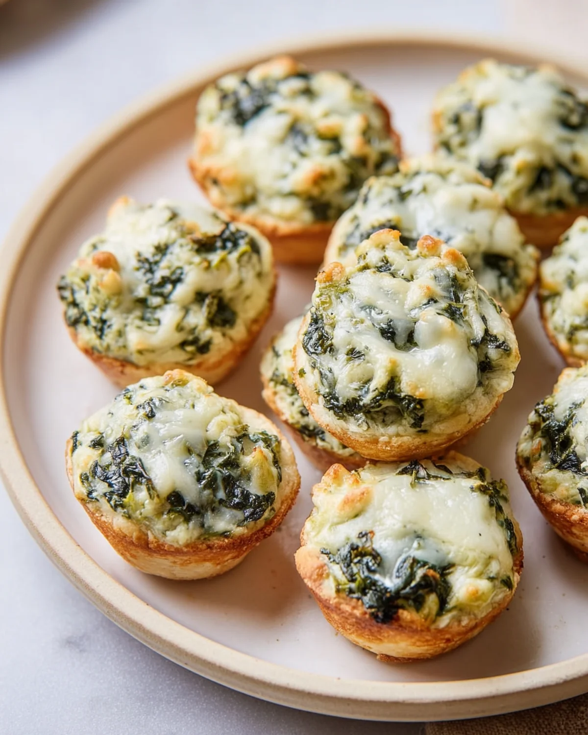 Spinach Dip Bites Recipe
