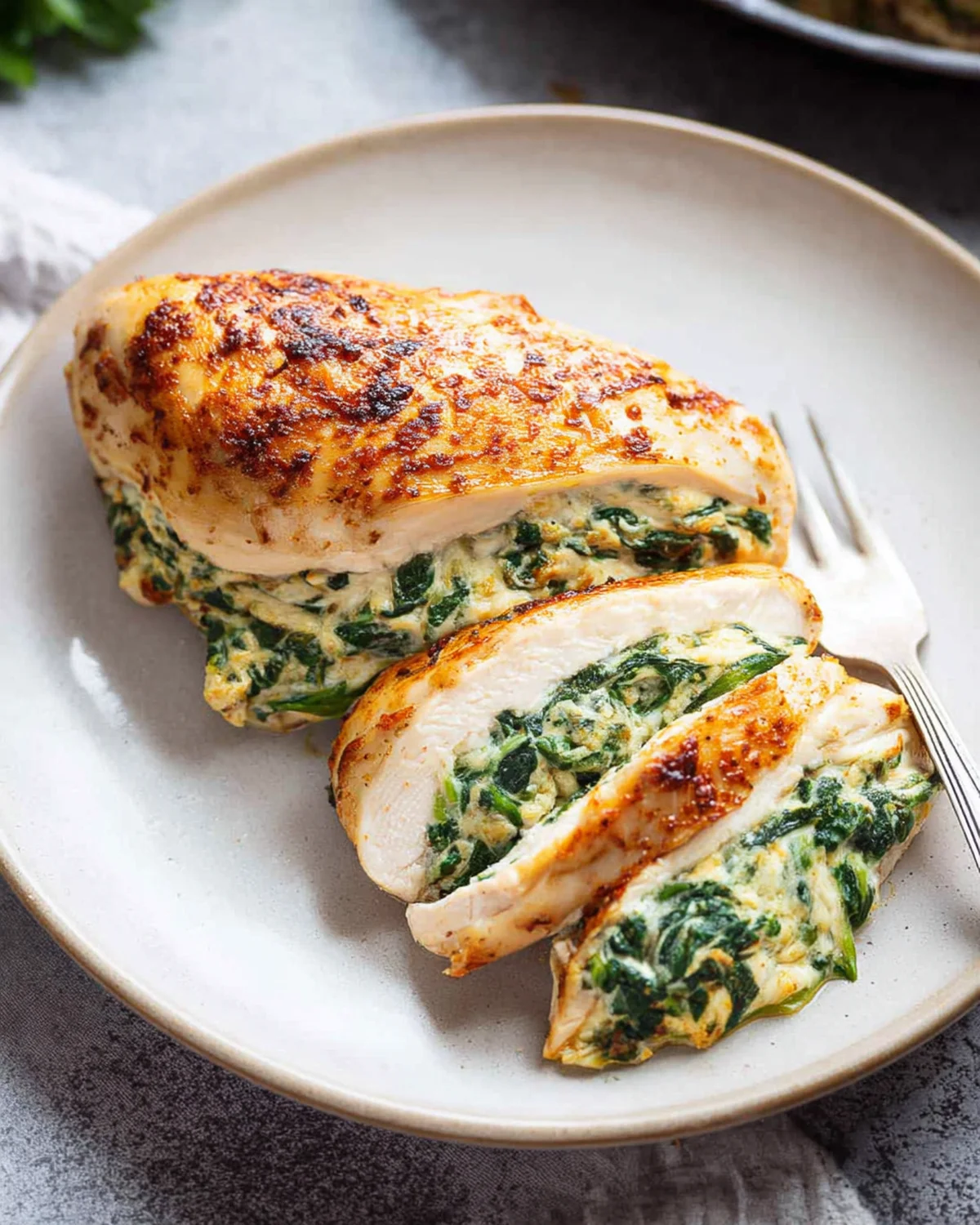 Spinach Stuffed Chicken Recipe