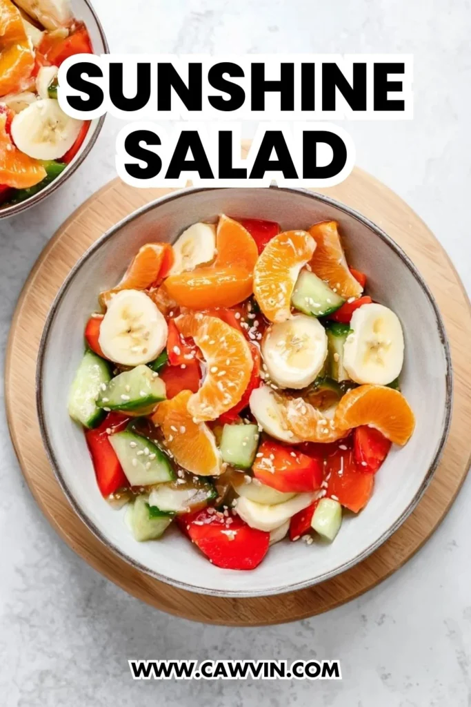 Sunshine Salad - Easy Peasy Recipes