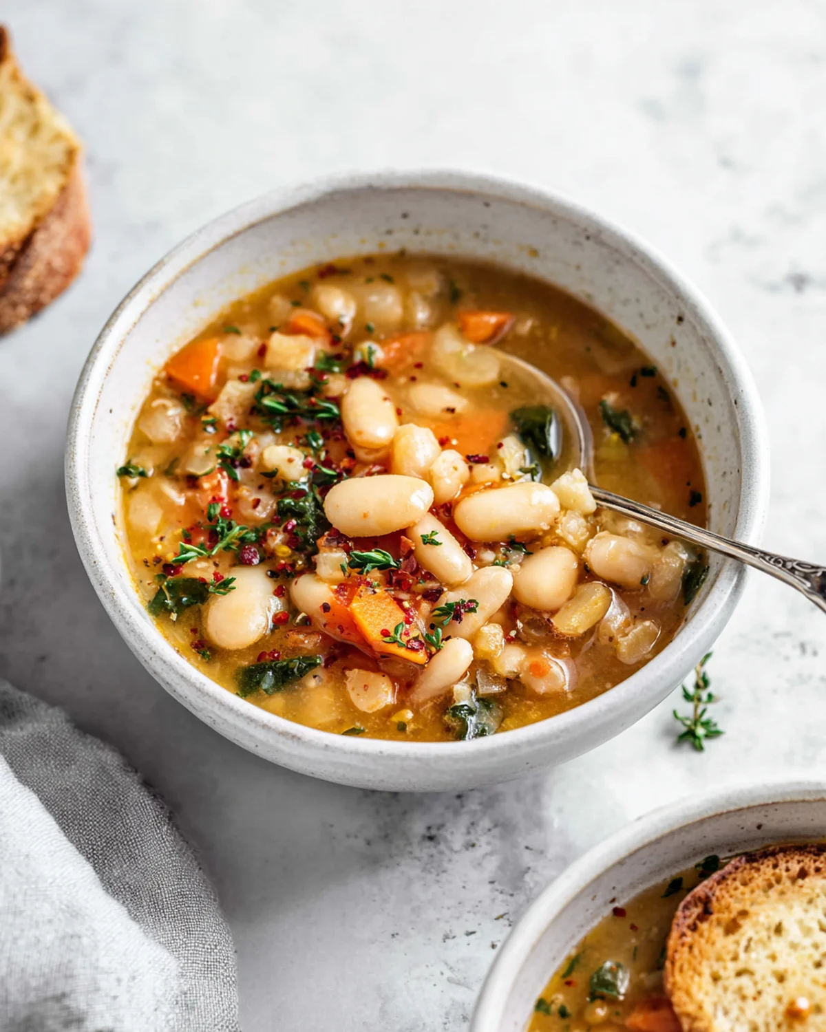 Tuscan White Bean Soup - Image 2