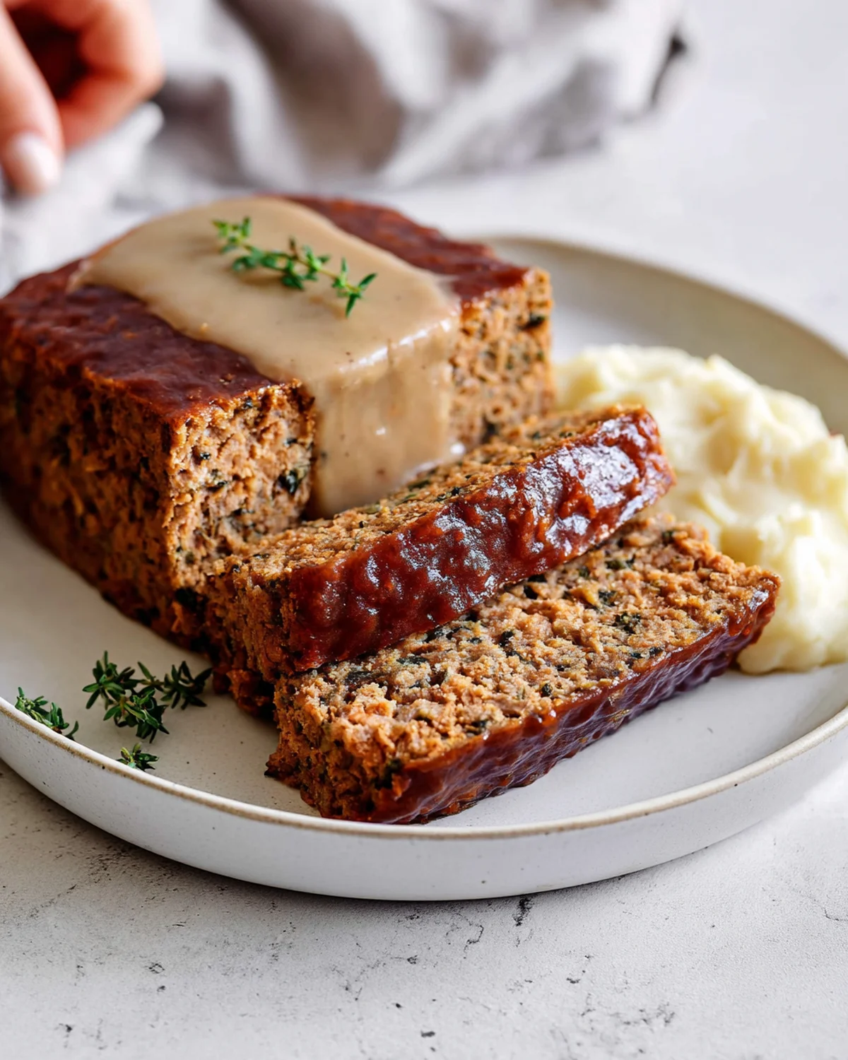 Vegan Meatloaf Recipe With Gravy - Image 3