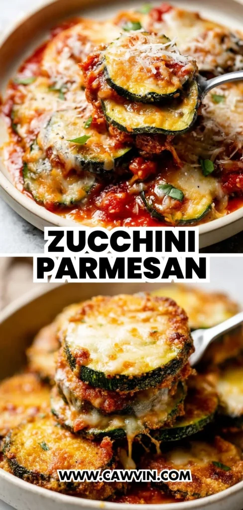 Zucchini Parmesan 2 1 - Easy Peasy Recipes
