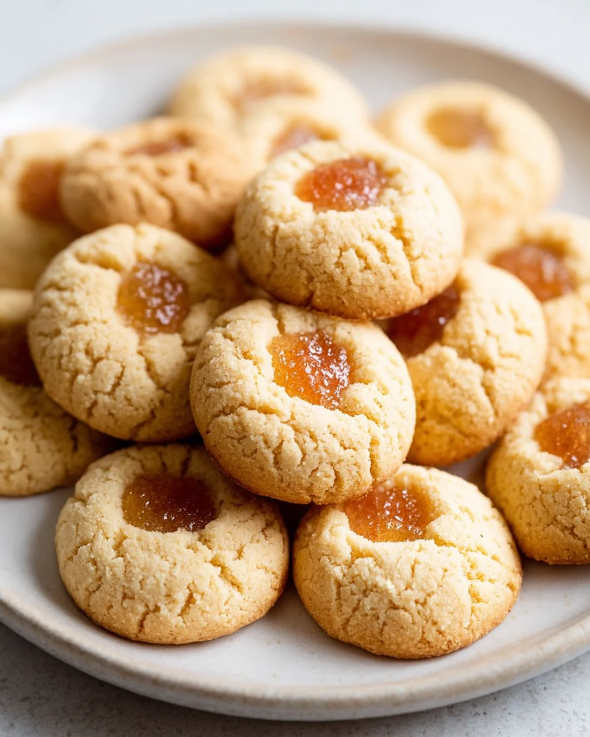 Almond Flour Thumbprint Cookies Recipe