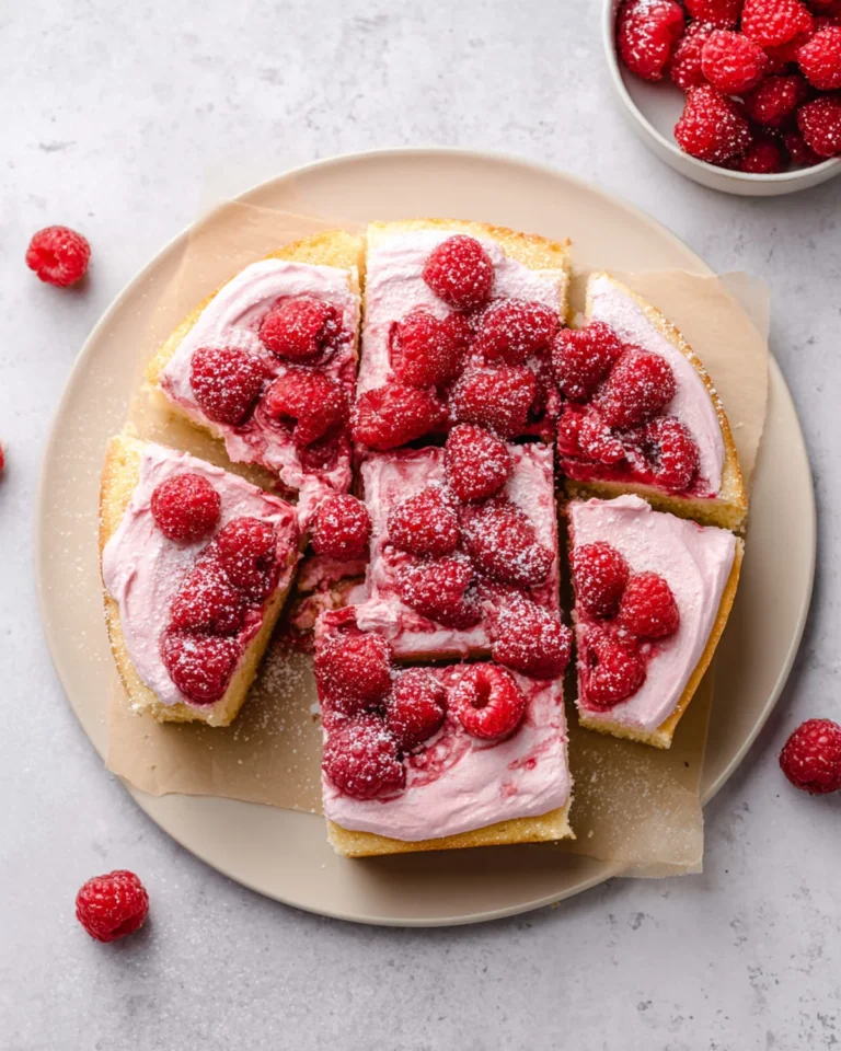 Almond Raspberry Cake Recipe