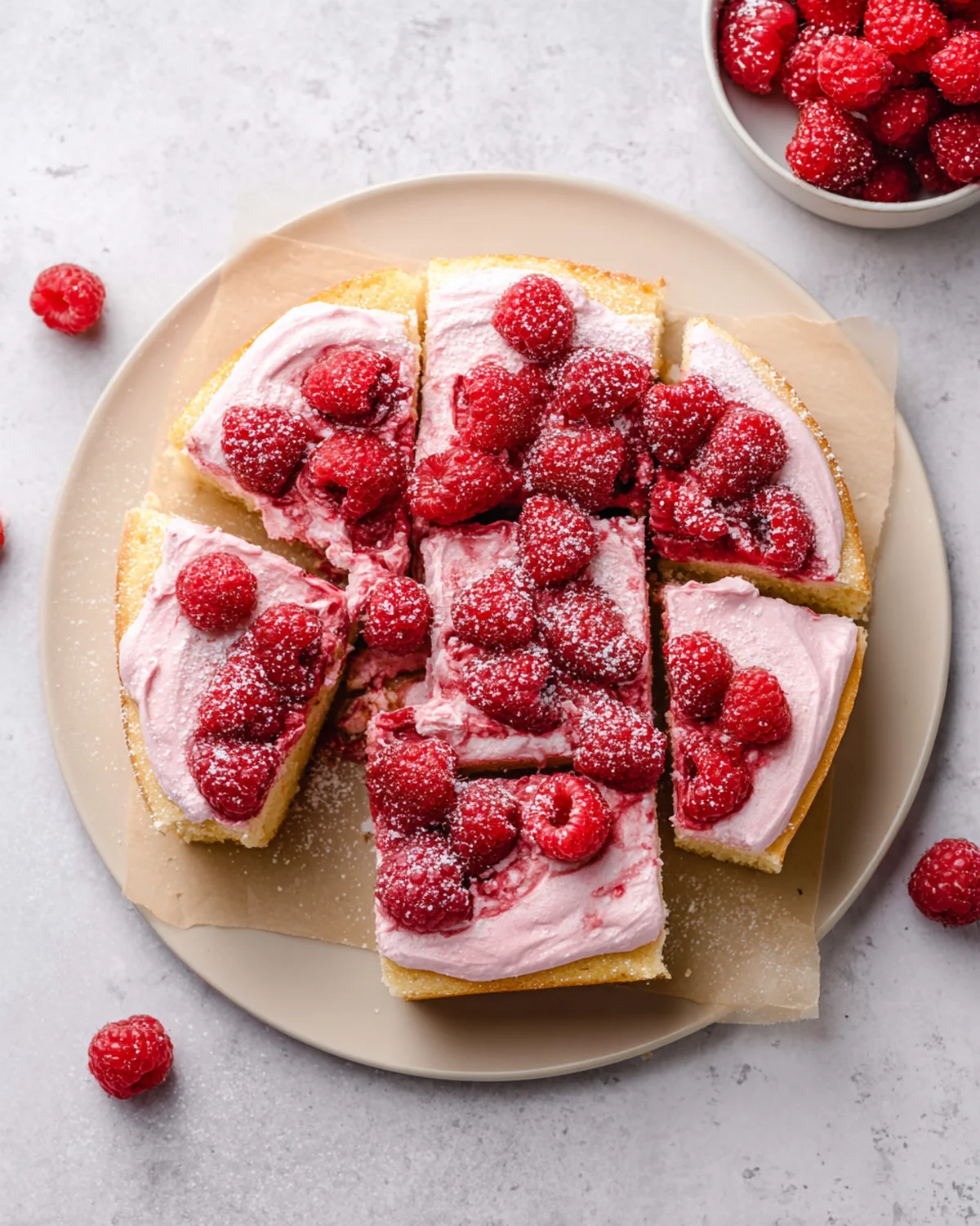 Almond Raspberry Cake Recipe