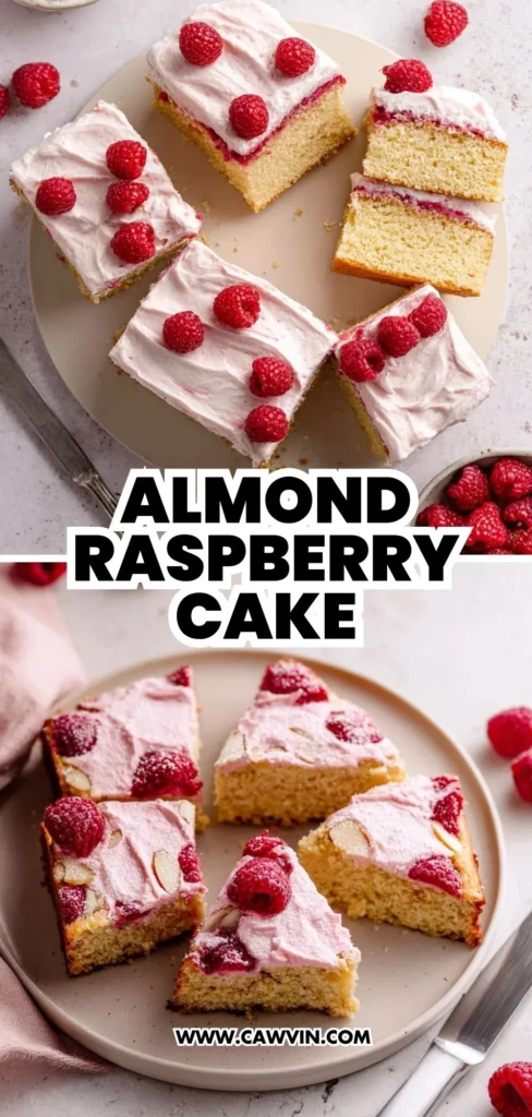 Almond Raspberry Cake 2 1 - Easy Peasy Recipes
