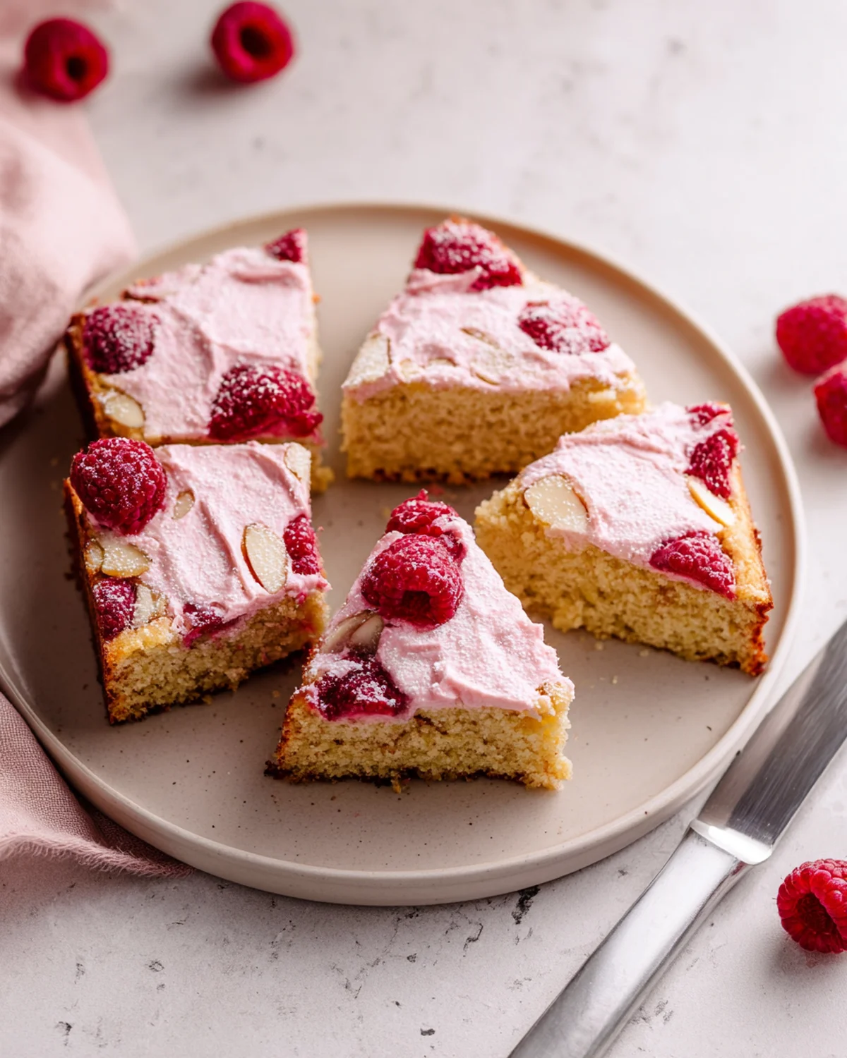 Almond Raspberry Cake - Image 3