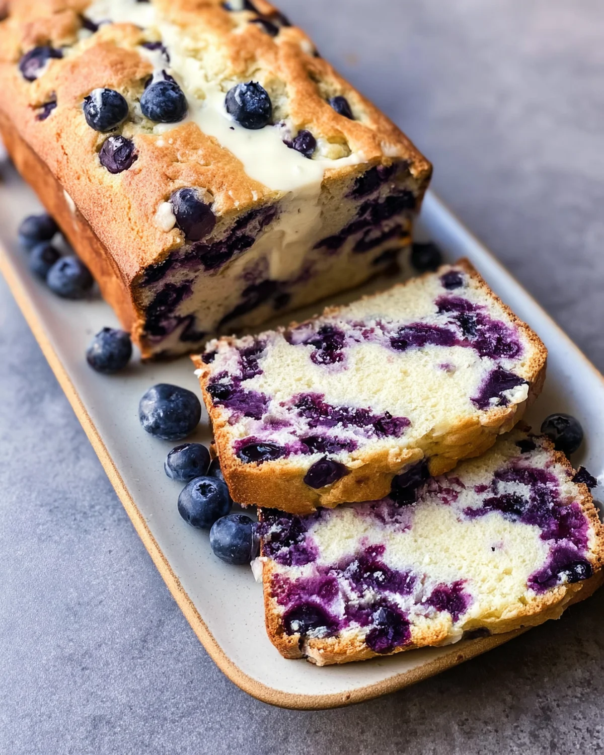 Blueberry Cream Cheese Bread Recipe