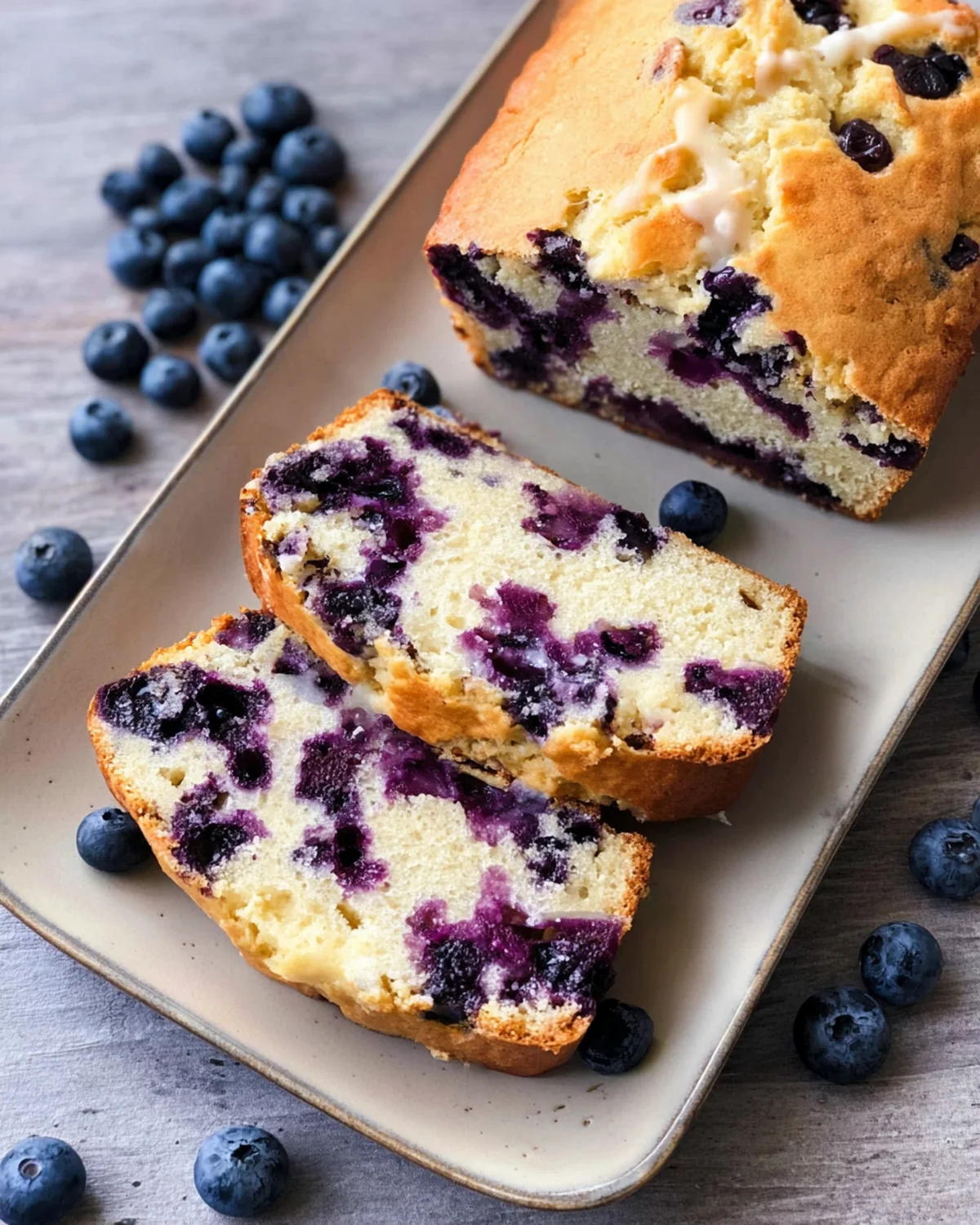 Blueberry Cream Cheese Bread - Image 2
