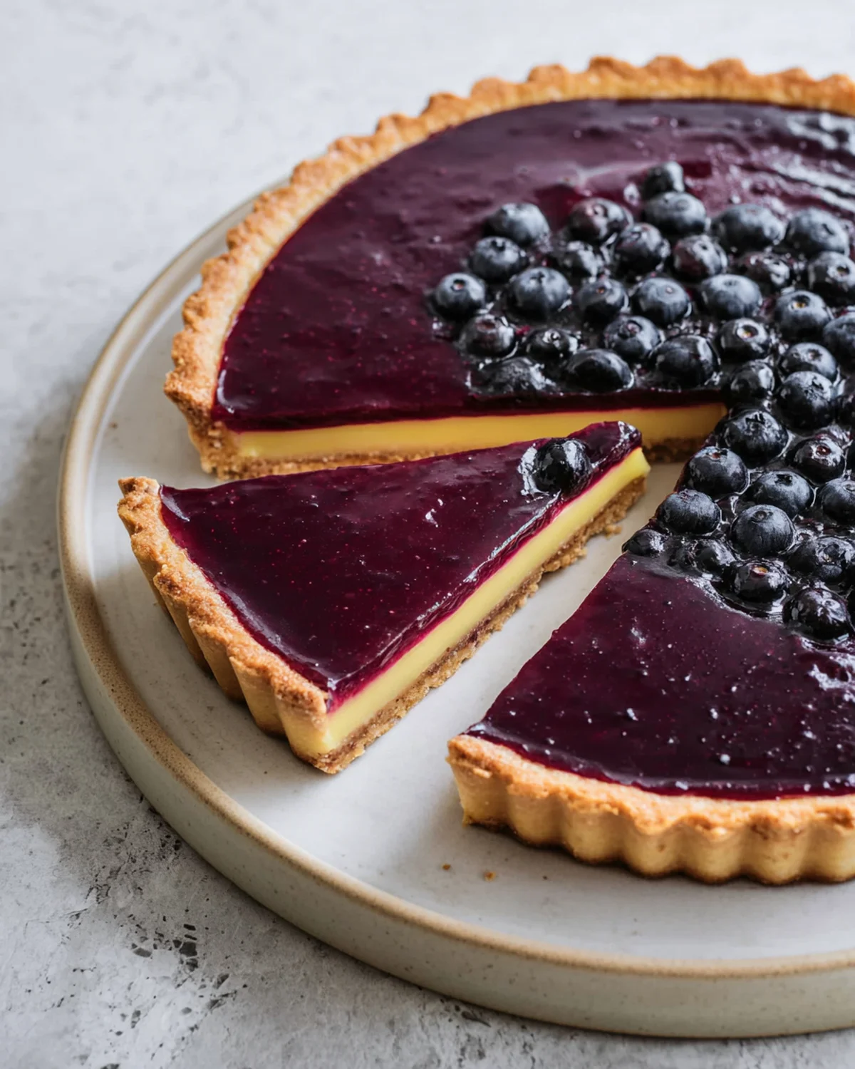 Blueberry Lemon Curd Tart - Image 2