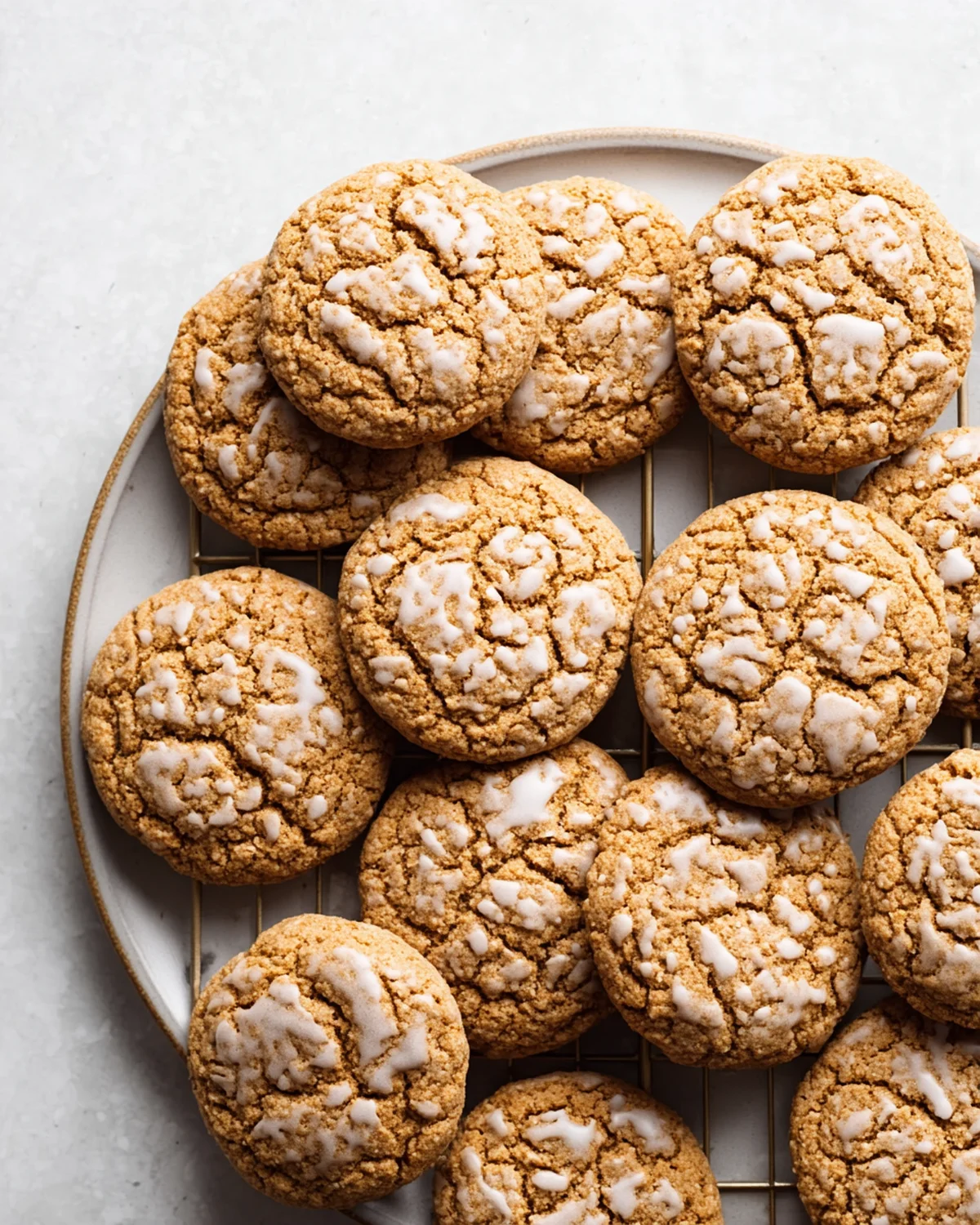 Brown Butter Iced Oatmeal Cookies - Image 2