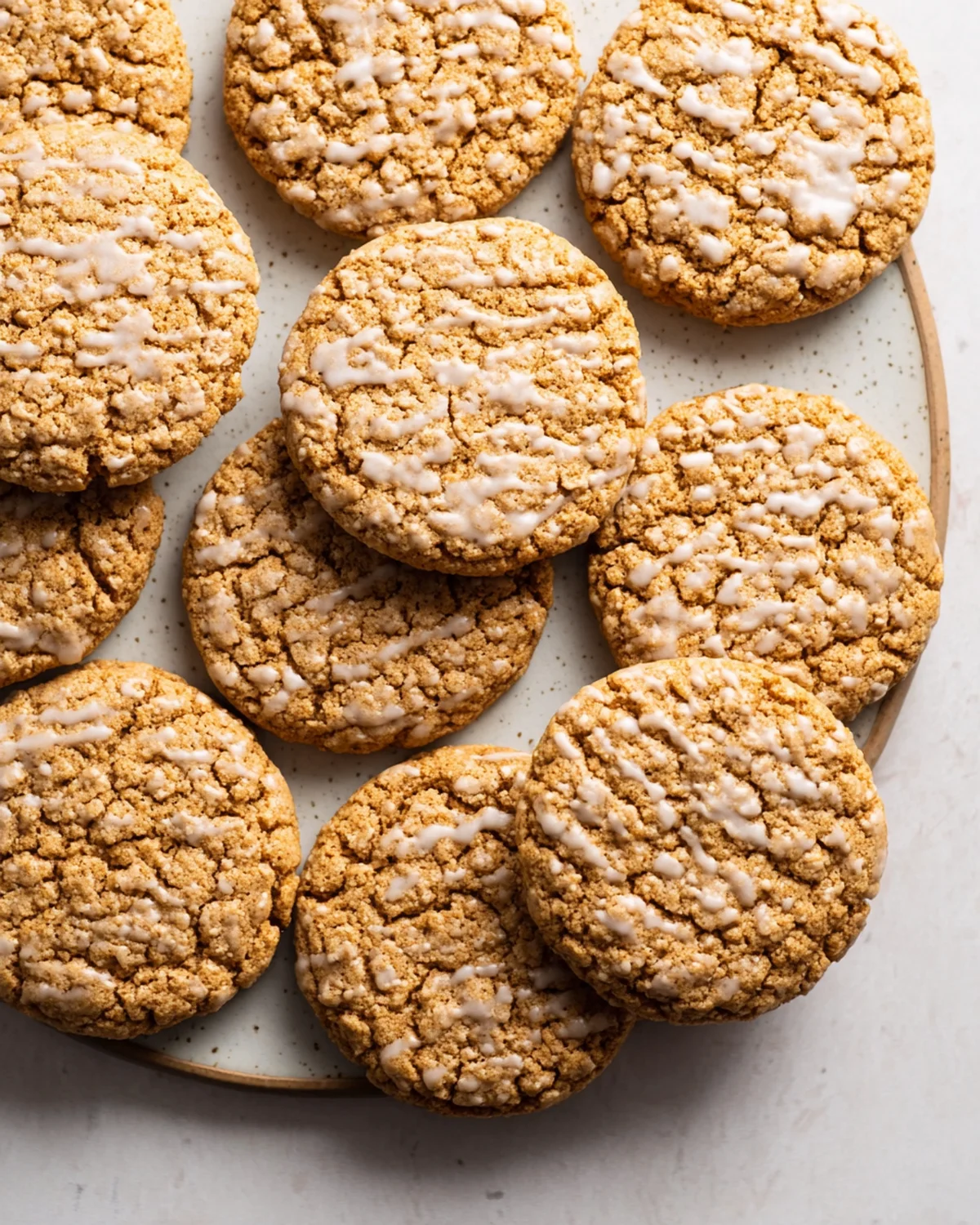 Brown Butter Iced Oatmeal Cookies - Image 3