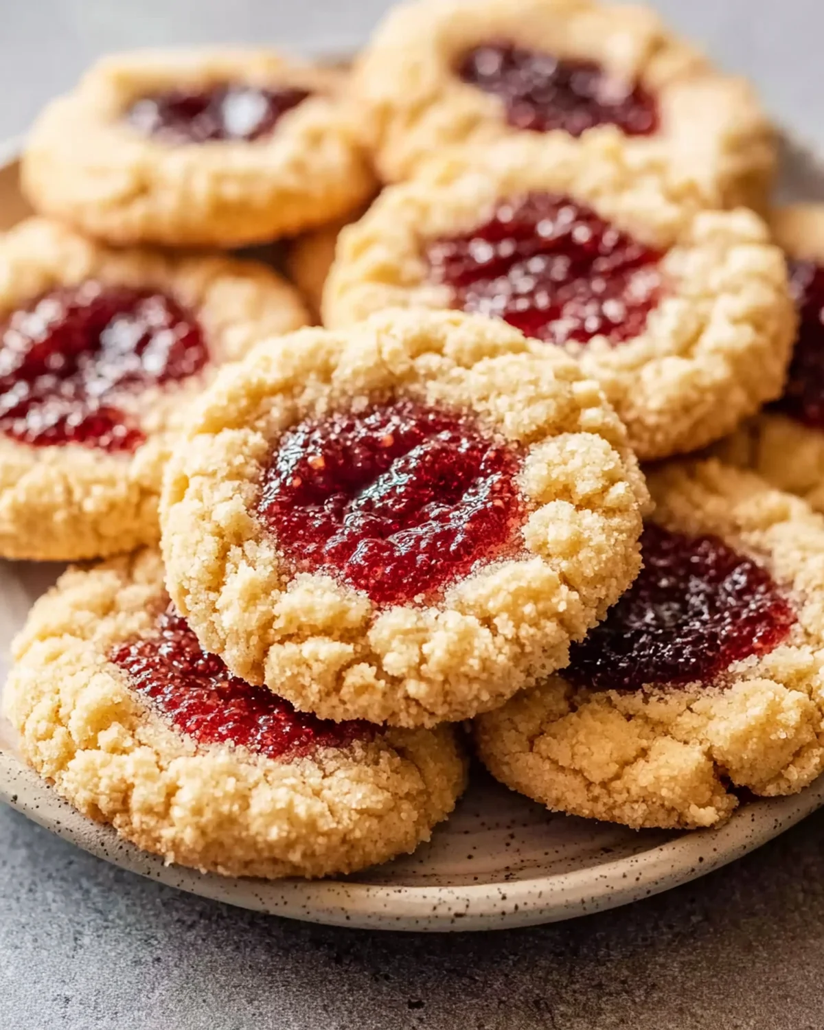 Buttery Raspberry Crumble Cookies with a Sweet Jam Filling - Image 3