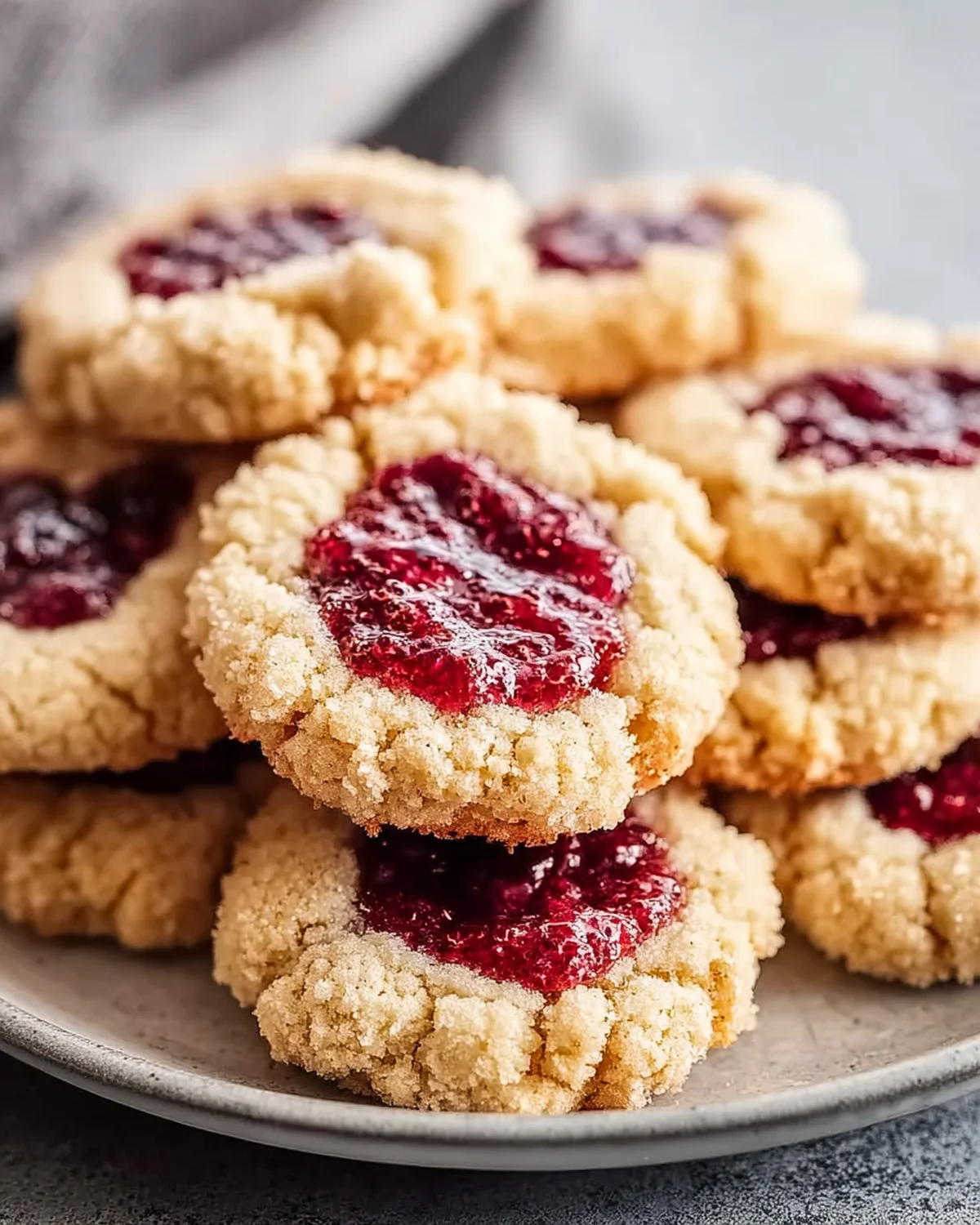 Buttery Raspberry Crumble Cookies with a Sweet Jam Filling - Image 4