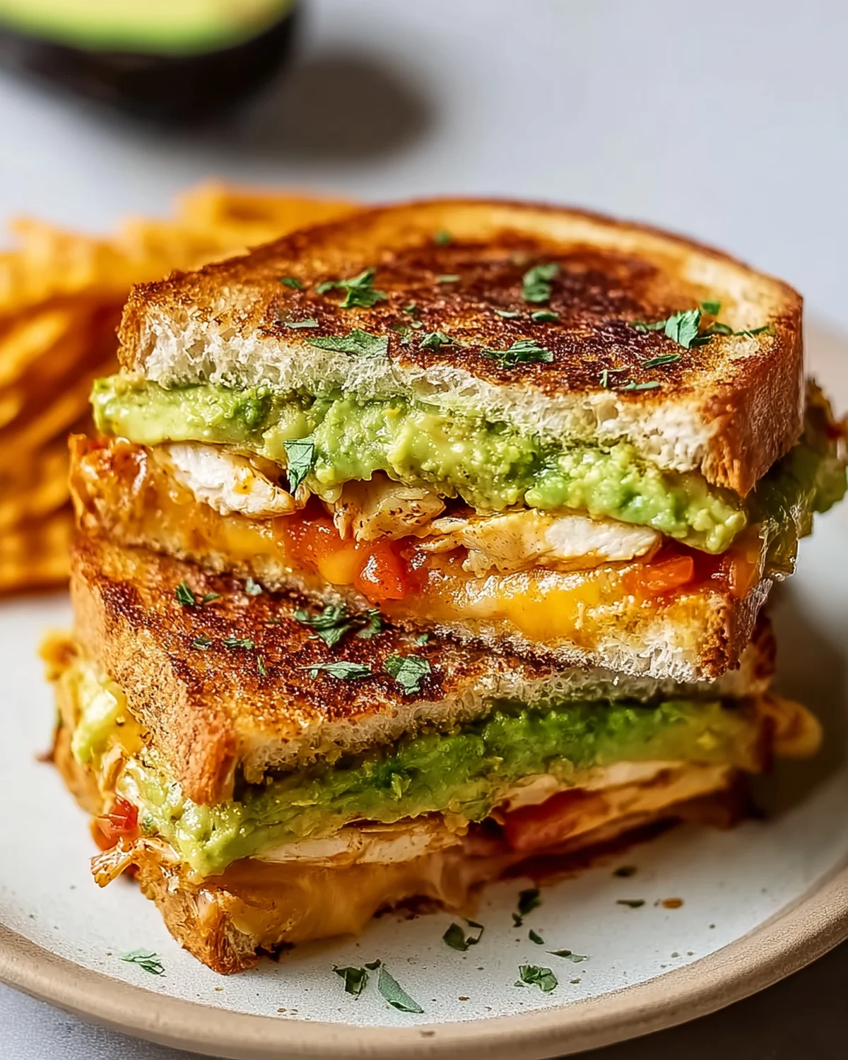 Chicken Avocado Melt Sandwich - Image 3