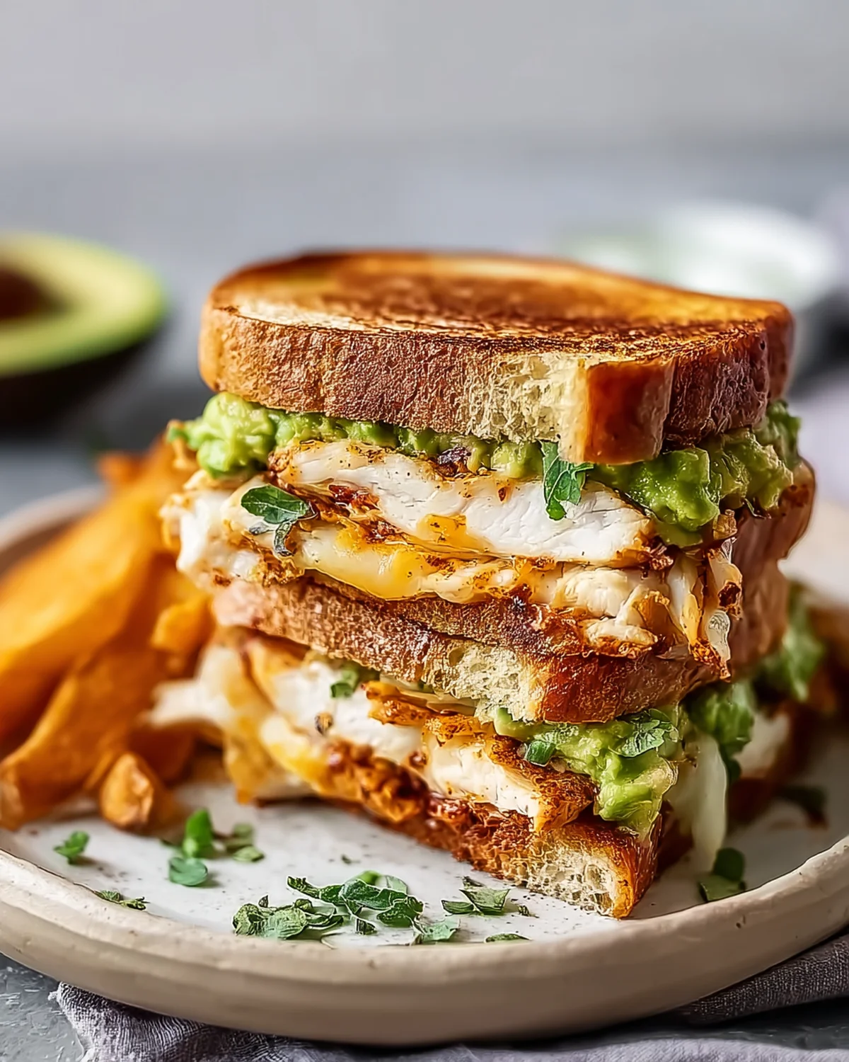 Chicken Avocado Melt Sandwich - Image 4