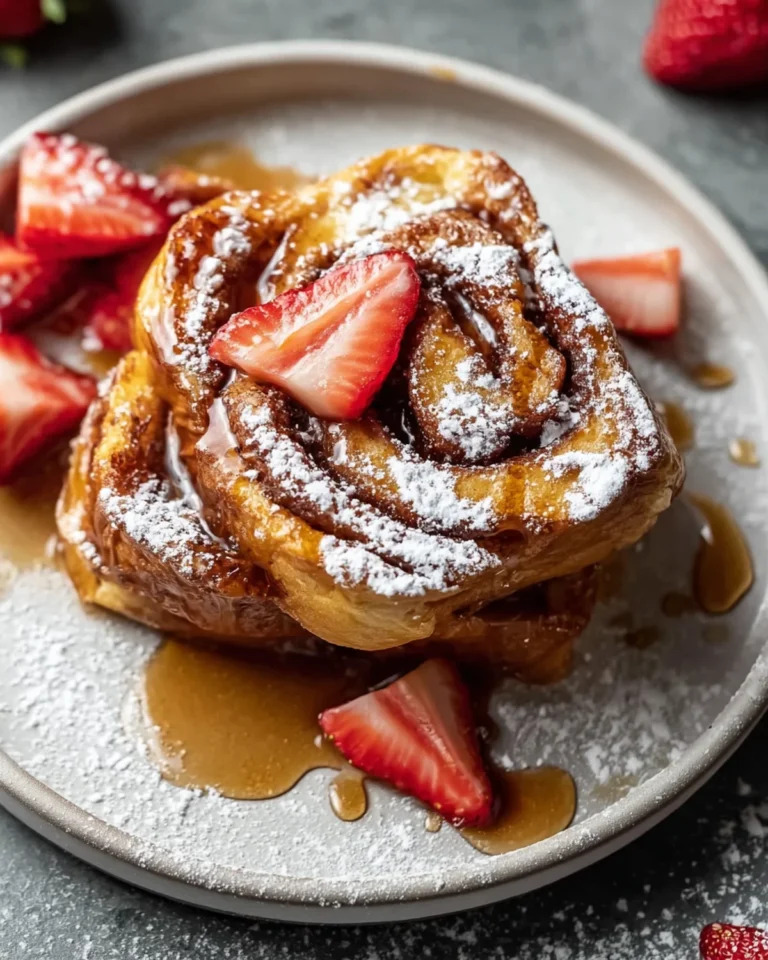 Cinnamon Roll French Toast Recipe